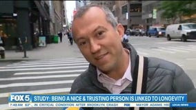Study shows nice people live longer: New Yorkers respond