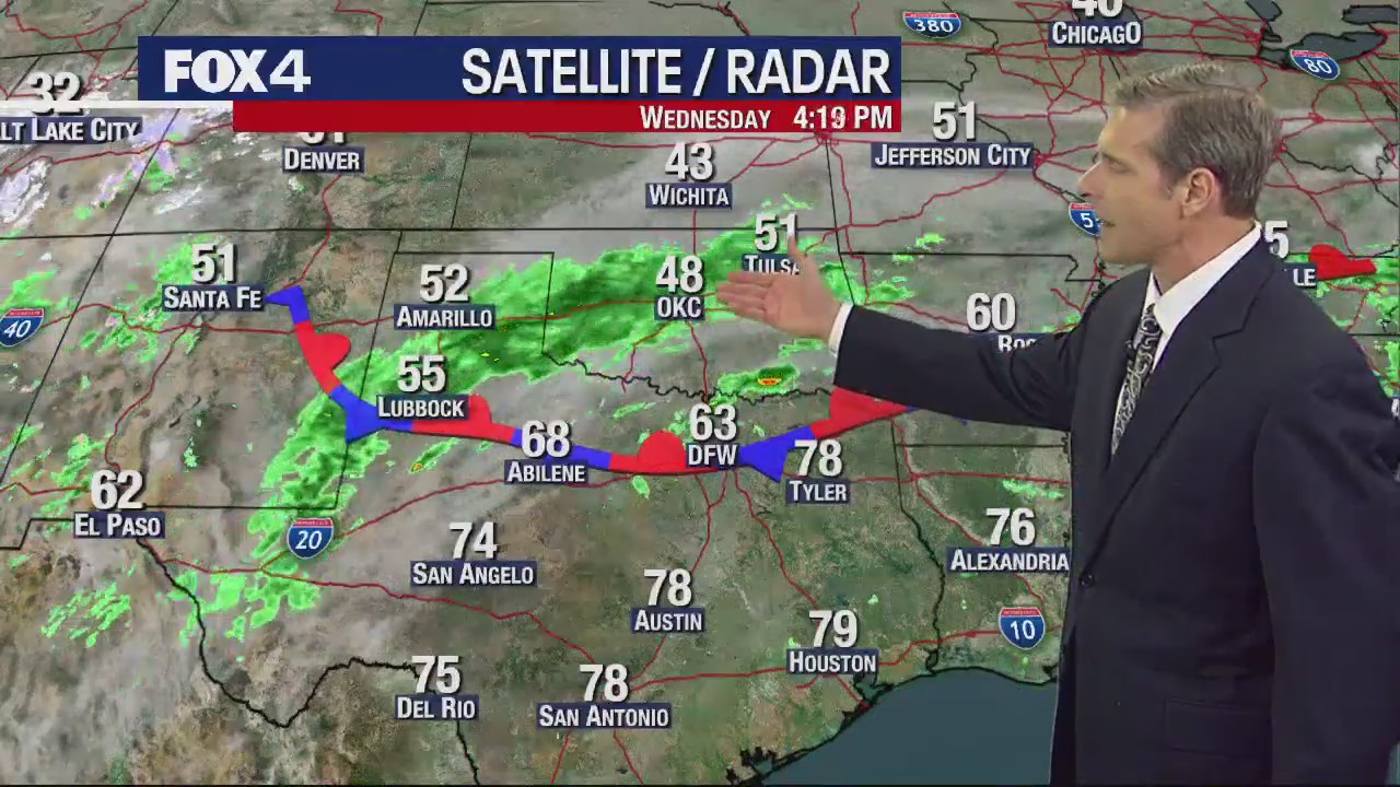 Dallas weather: Dec. 7 evening forecast