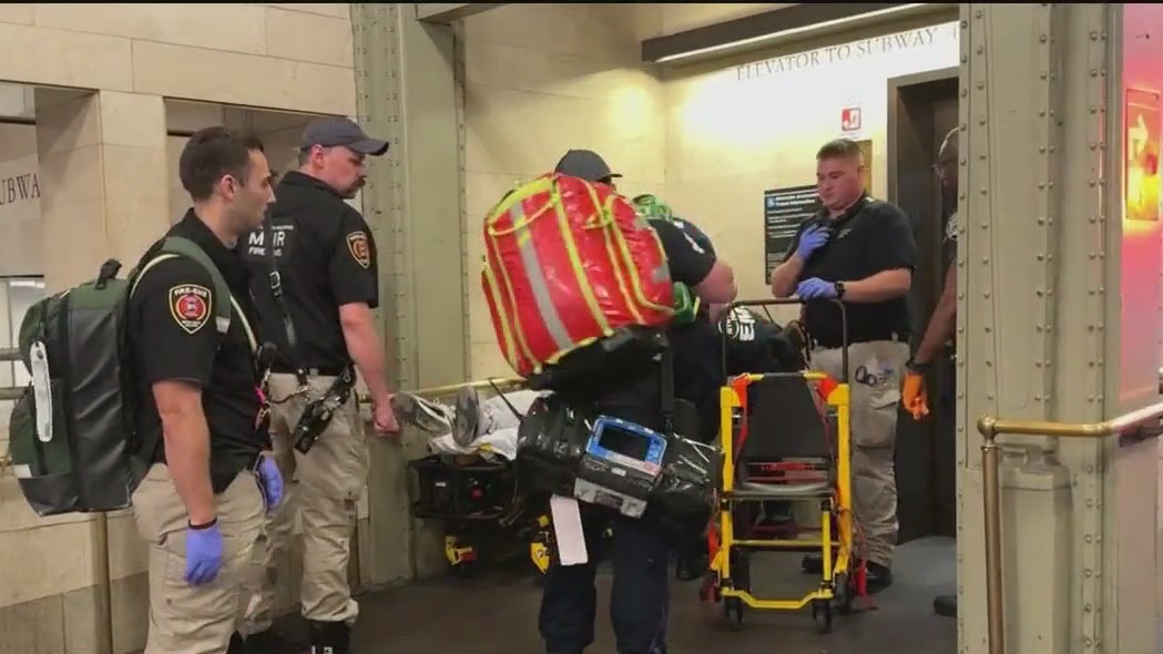 Double stabbing reported at Grand Central Terminal