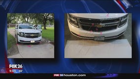 Brazoria County Sheriff's Office releases photos of bullet-riddled patrol vehicle