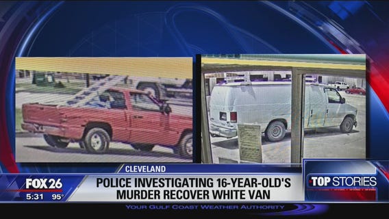 Police investigating 16-year-old's murder recover white van