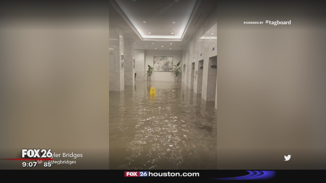 Tropical system causes flooding in New Orleans