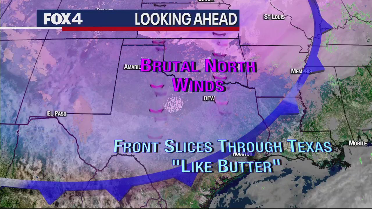 Dallas weather: Dec. 22 late morning forecast