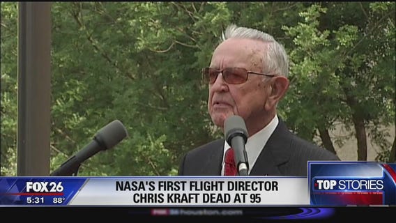 NASA's first flight director Chris Kraft dead at 95