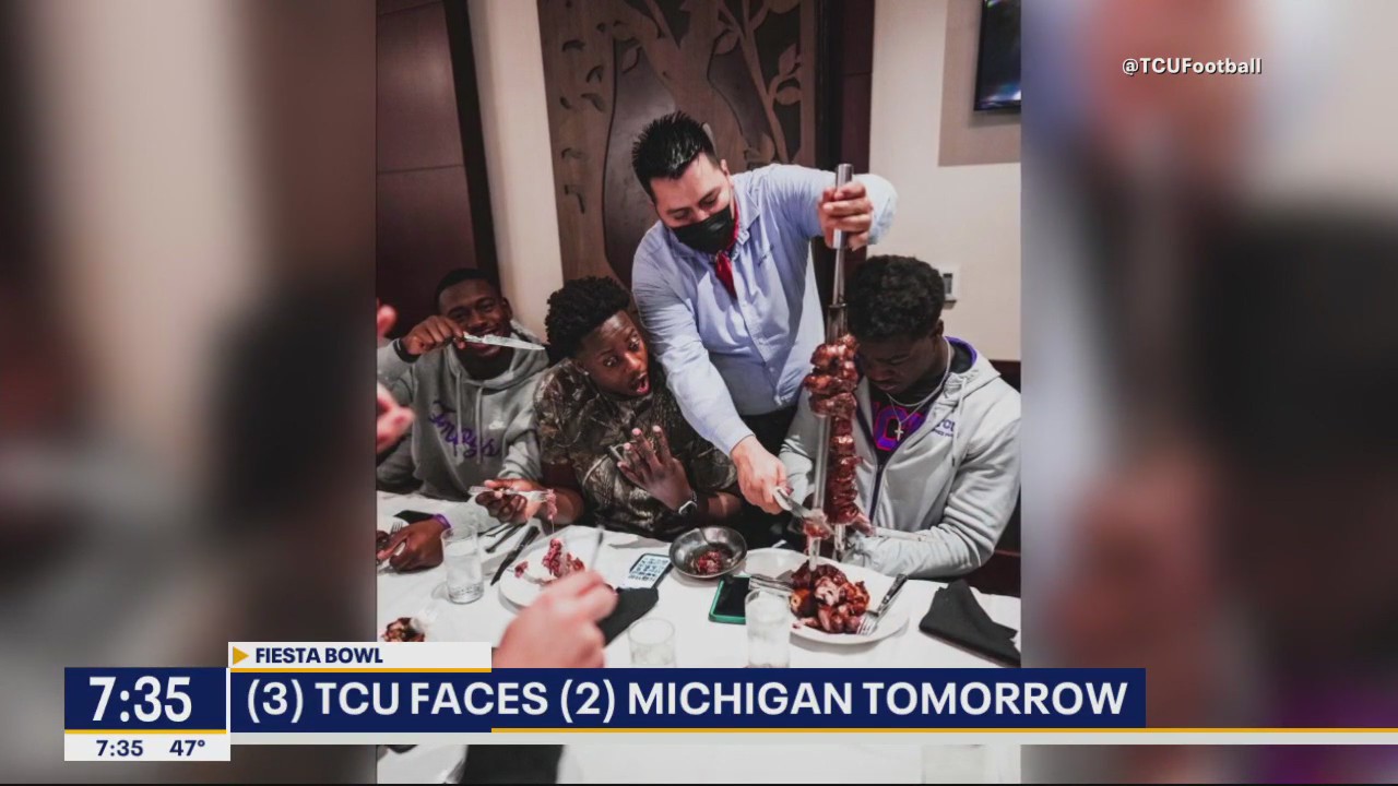 TCU Horned Frogs have a little fun before first playoff appearance
