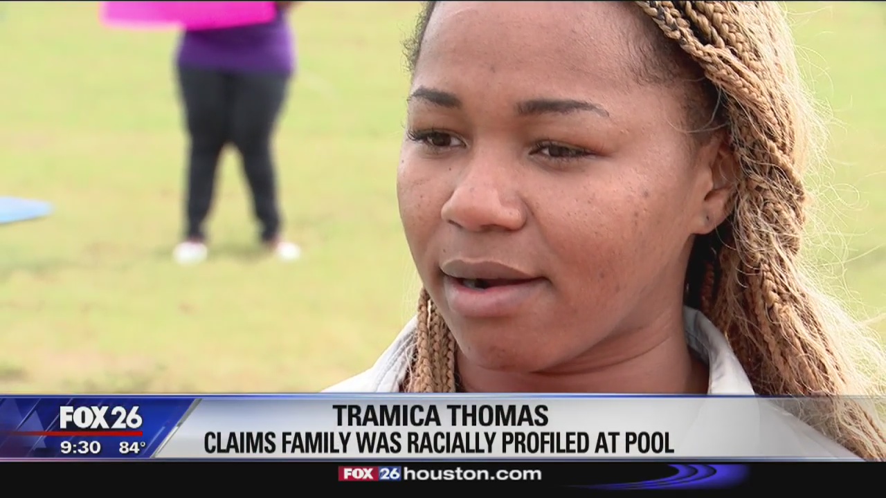Woman claims family was racially profiled at pool