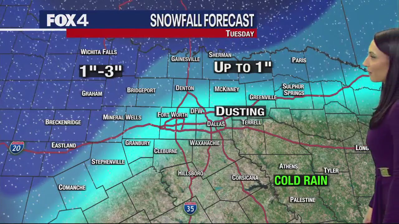 Dallas Weather: Jan. 23 overnight forecast