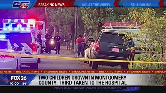 Two children drown in Montgomery County, third taken to hospital