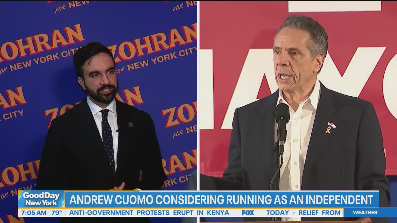 2025 Mayoral race heats up with possible Cuomo Independent wild card