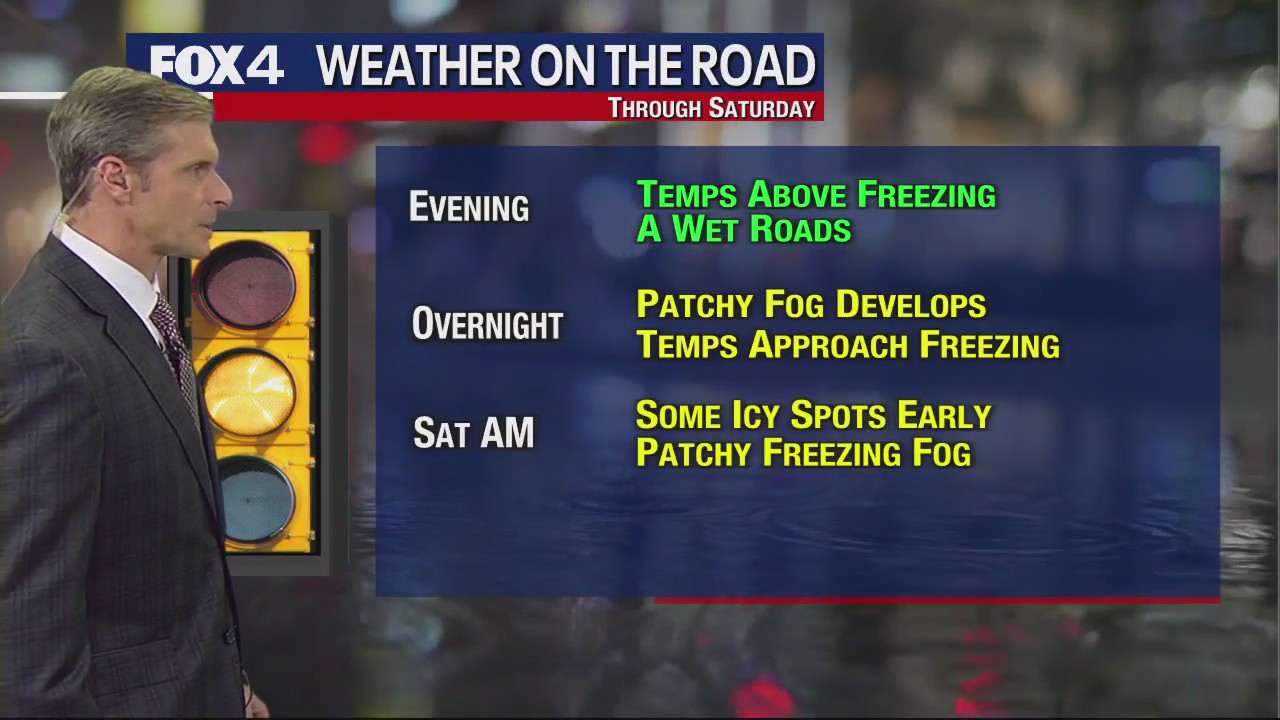 Dallas weather: Feb. 4 evening forecast