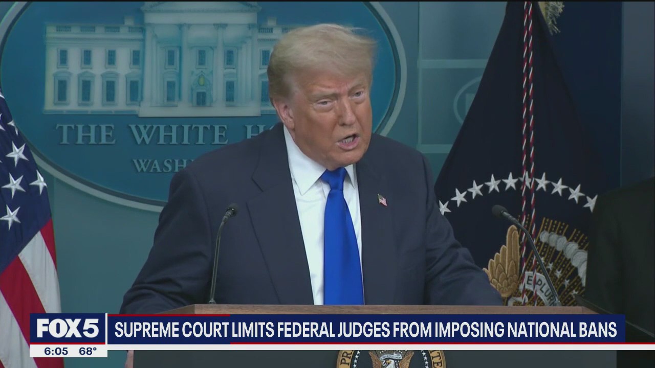 SCOTUS nationwide injunctions ruling a win for Trump