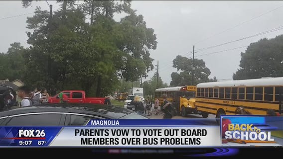 Parents vow to vote out board members over bus problems
