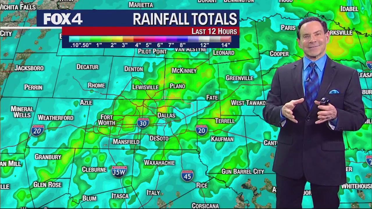 Dallas Weather: Chilly, rainy weather continues Wednesday