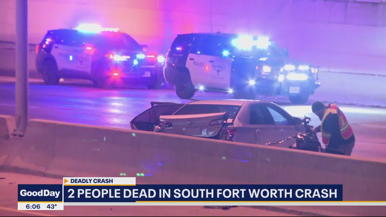 Crash on I-20 leaves 2 people dead in Fort Worth | FOX 4 Dallas-Fort Worth