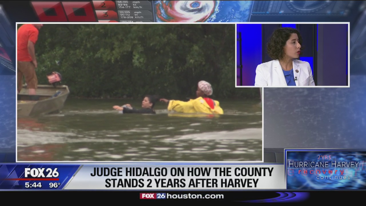 Judge Lina HIdalgo on how the county stands 2 years after Harvey