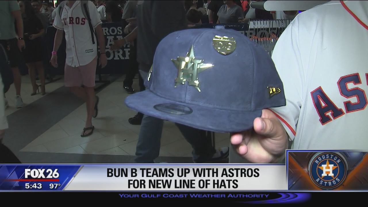Bun B teams up with Astros for new line of hats, already selling for hundreds online