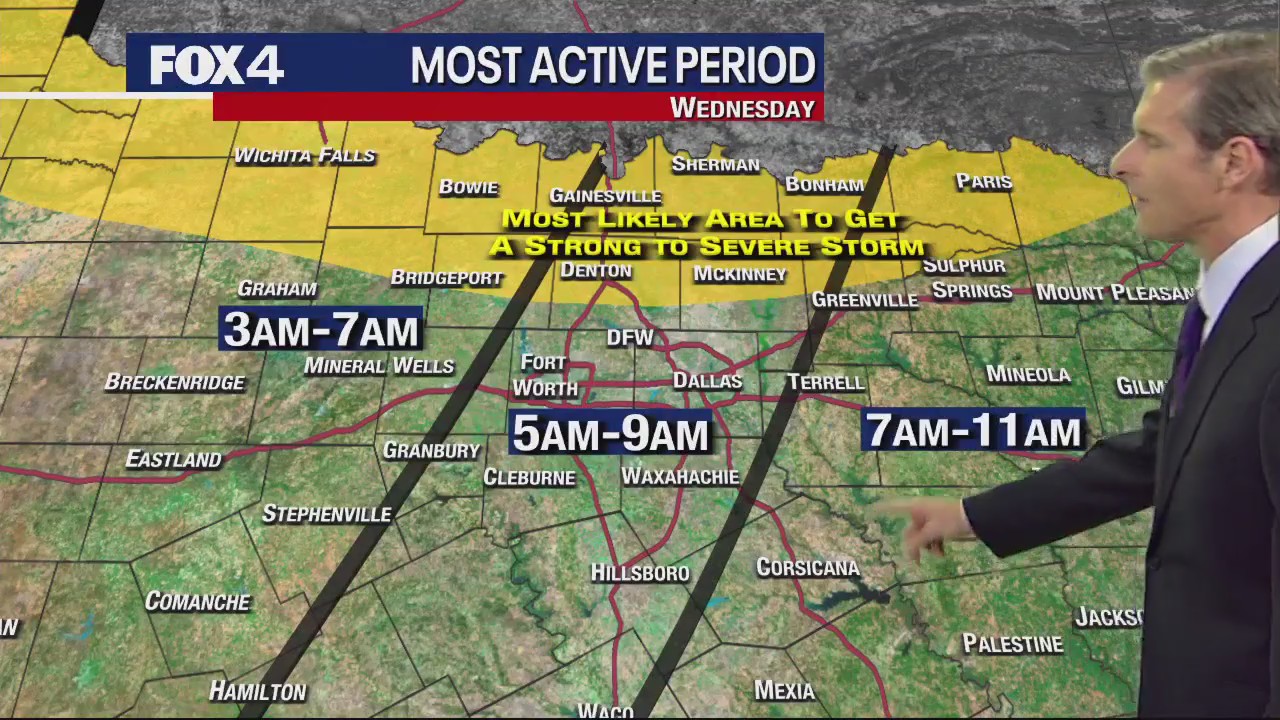 Dallas Weather: Feb. 21 evening forecast