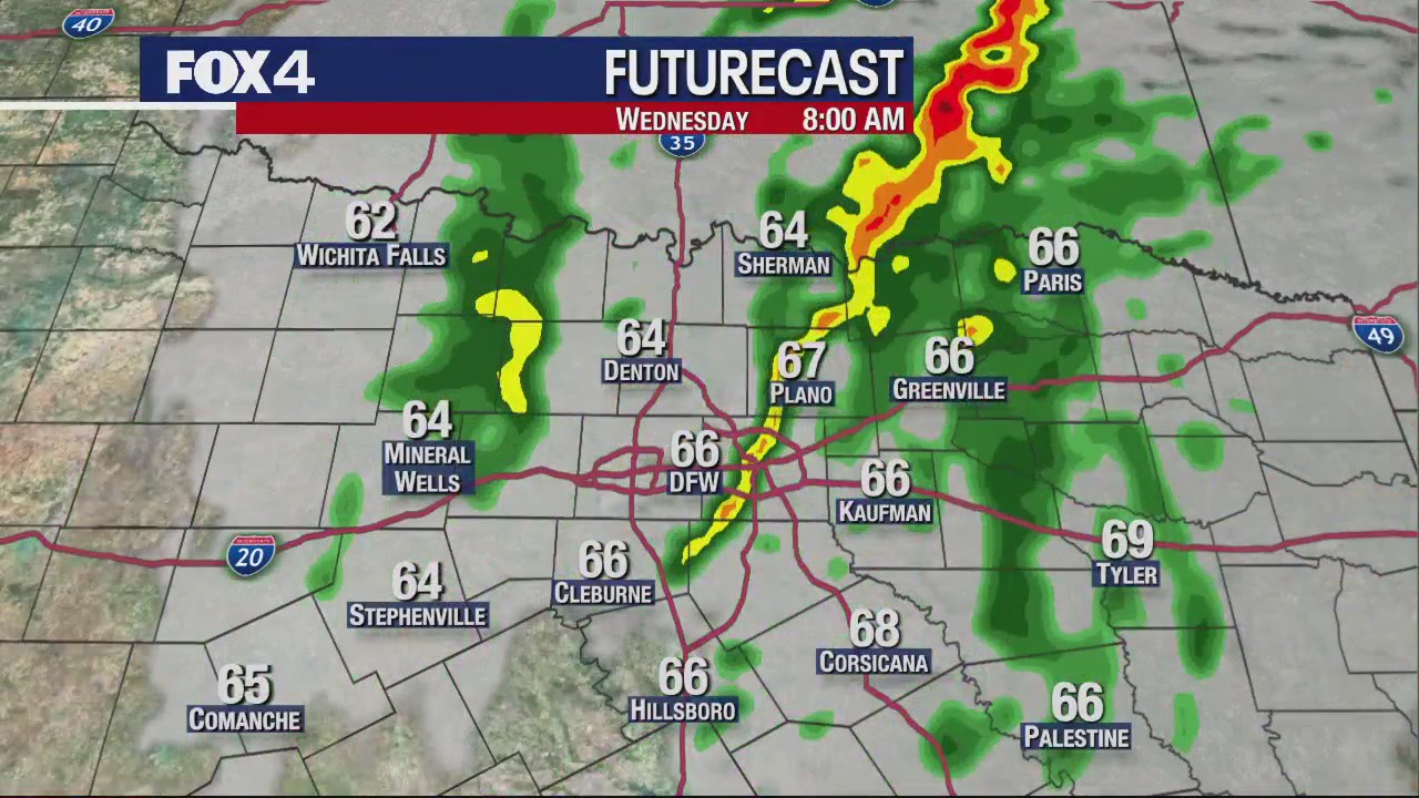 Dallas weather: Feb. 21 afternoon forecast