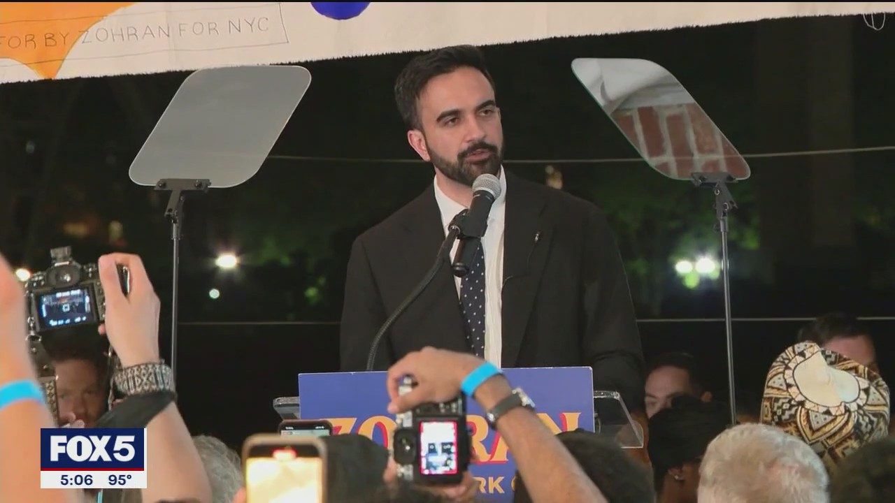 Mamdani declares unofficial victory in NYC Dem mayoral primary