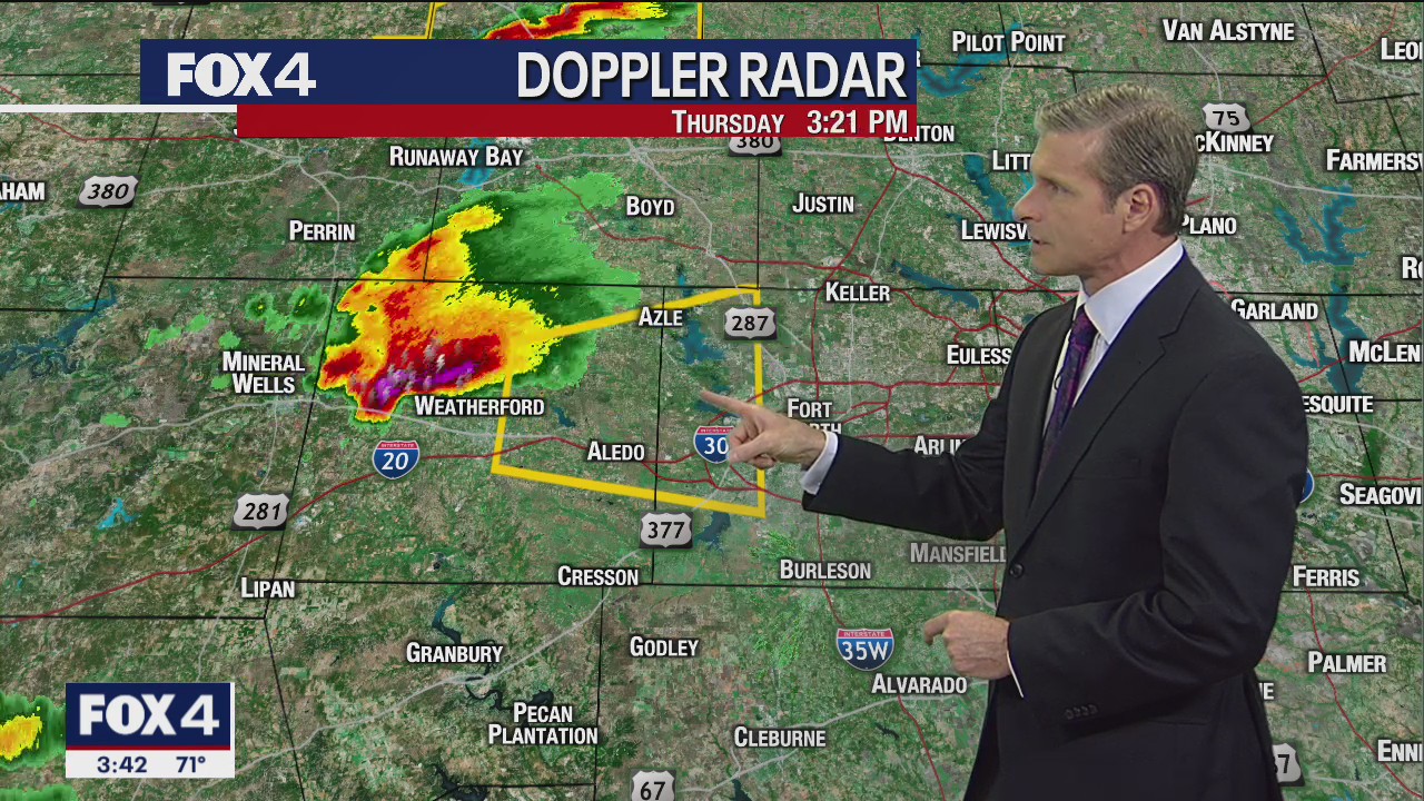 Dallas weather: March 16 3:30 p.m. forecast update