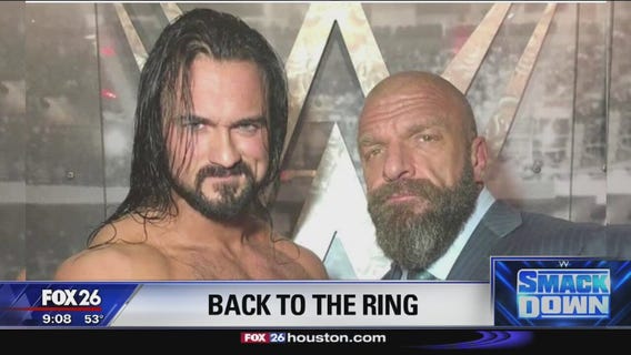Drew McIntyre is back in the ring