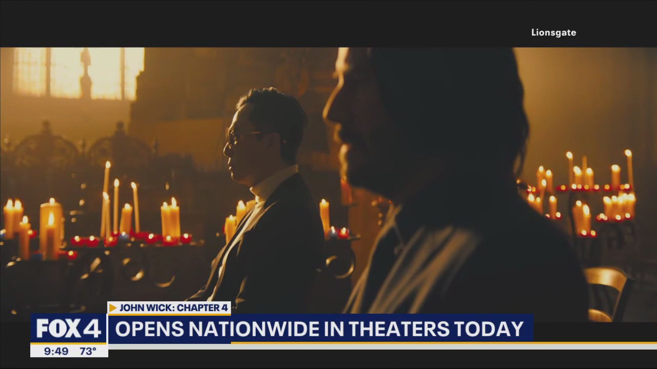 'John Wick: Chapter 4' opens in theaters nationwide