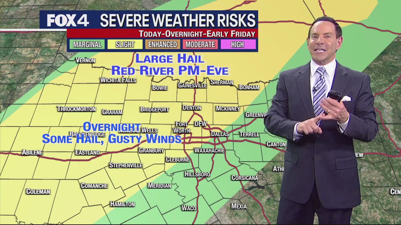 Dallas Weather: March 23 morning forecast