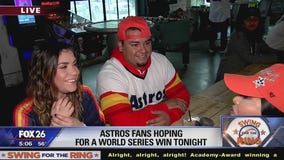 Astros fans hoping for a World Series win