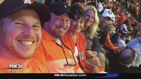 Mattress Mack takes 110 veterans from Camp Hope to World Series Game 1