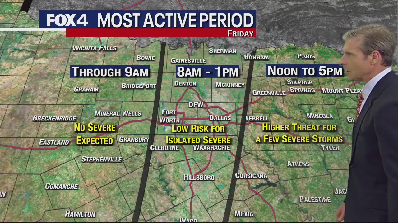 Dallas Weather: March 30 overnight forecast