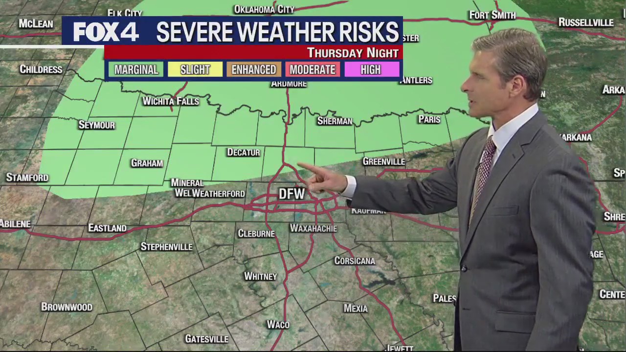 Dallas weather: March 29 evening forecast