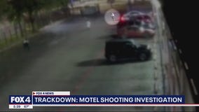 Trackdown: Search for suspect who shot man in face in Dallas motel parking lot