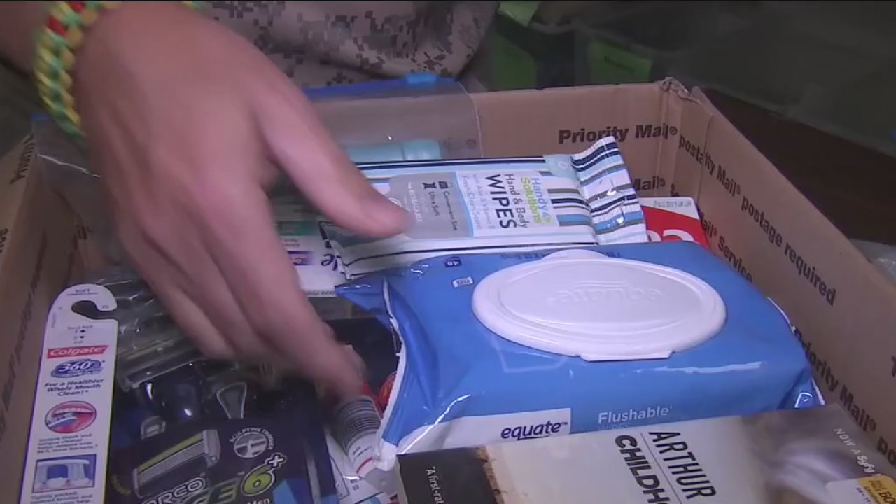 H.O.M.E. sending care packages to U.S. service members