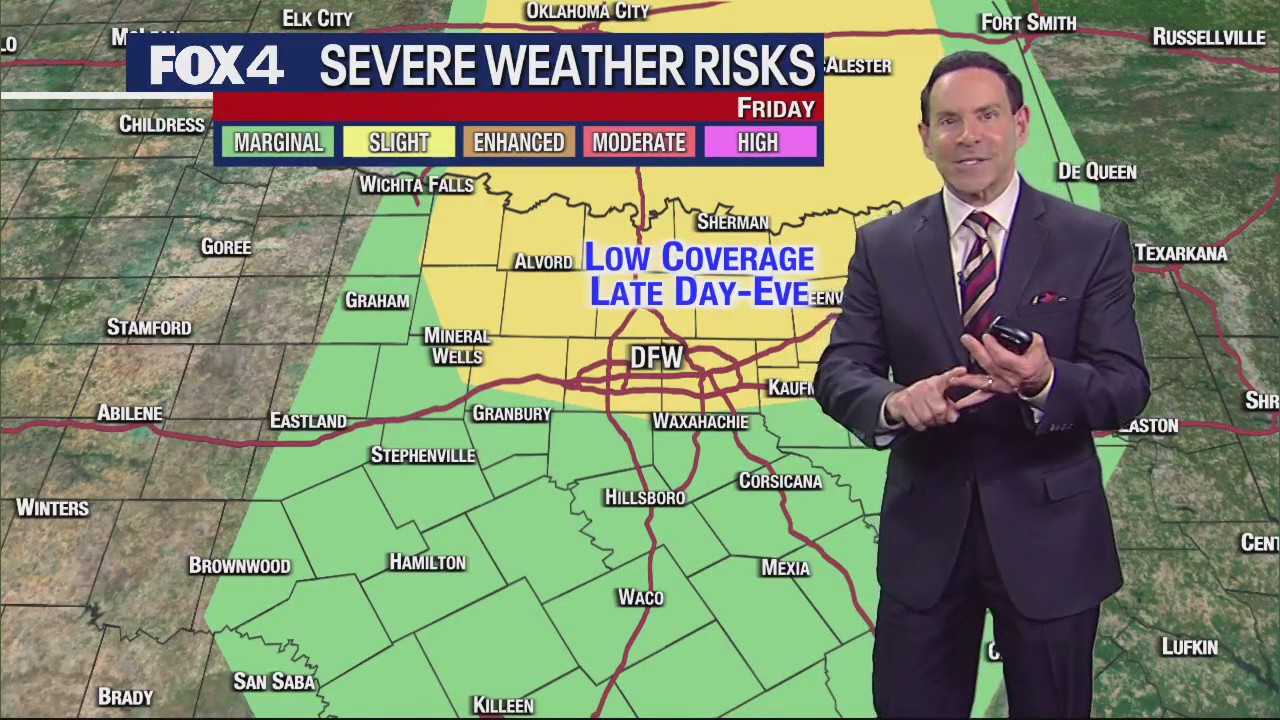 Dallas Weather: April 12 morning forecast