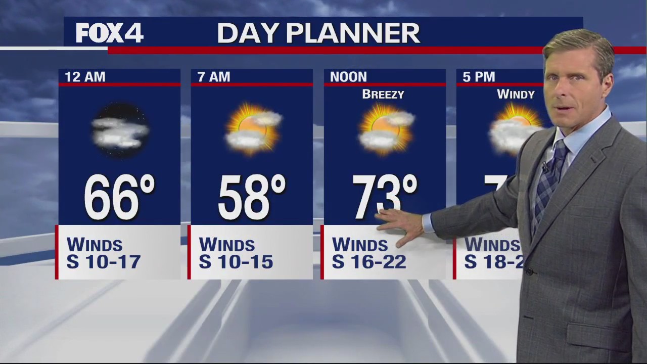 Dallas Weather: April 17 overnight forecast