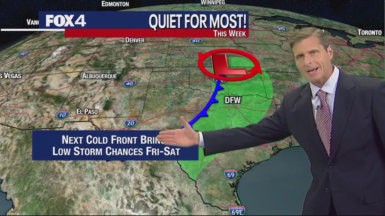 Dallas weather: April 11 evening forecast