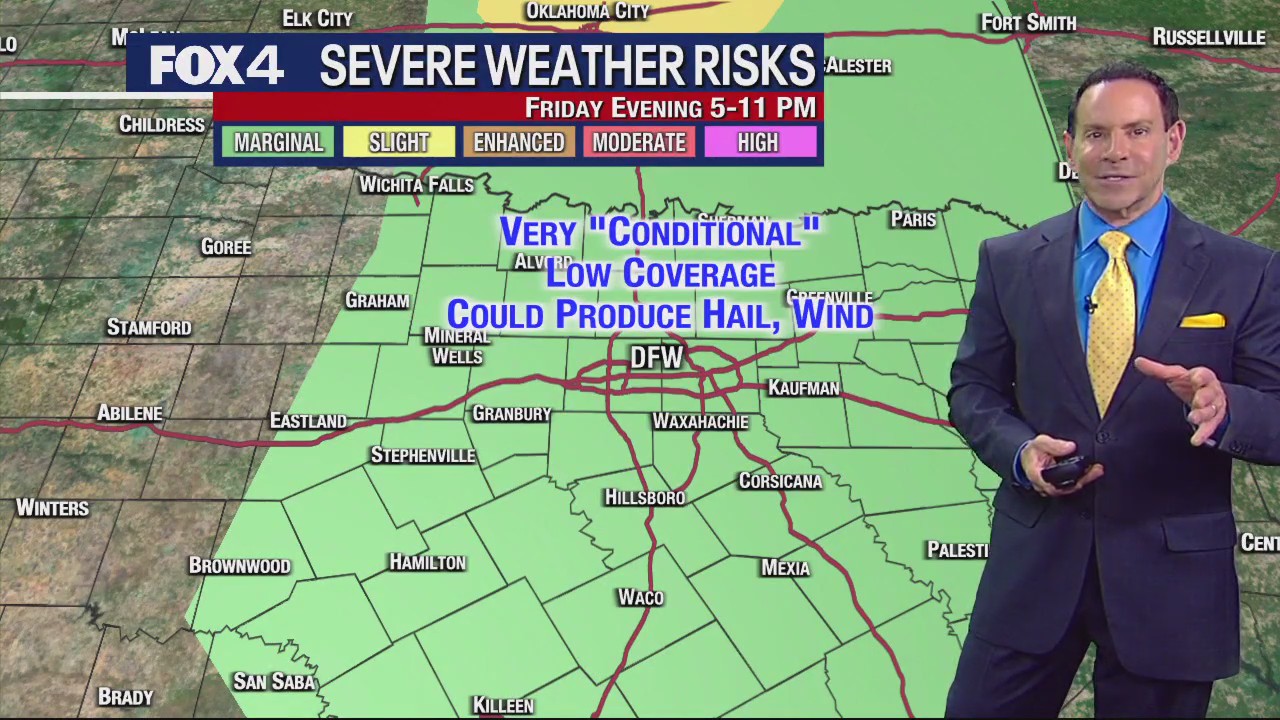 Dallas Weather: April 13 morning forecast