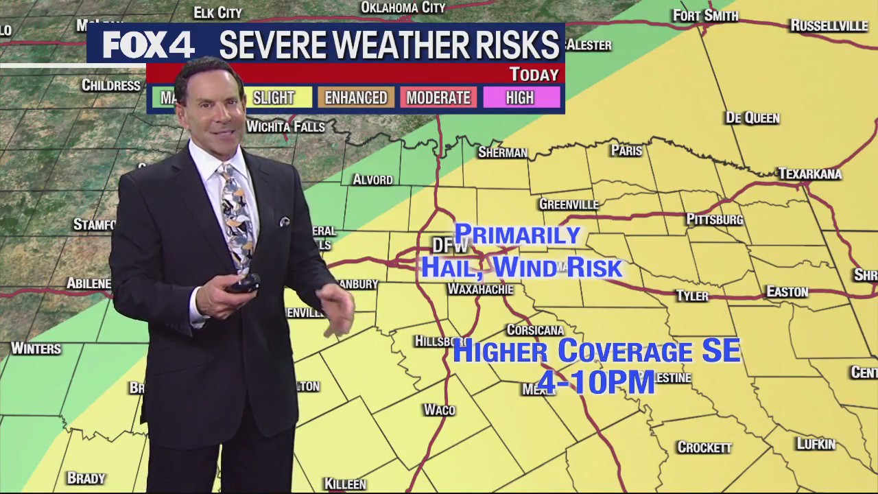 Dallas Weather: April 20 morning forecast