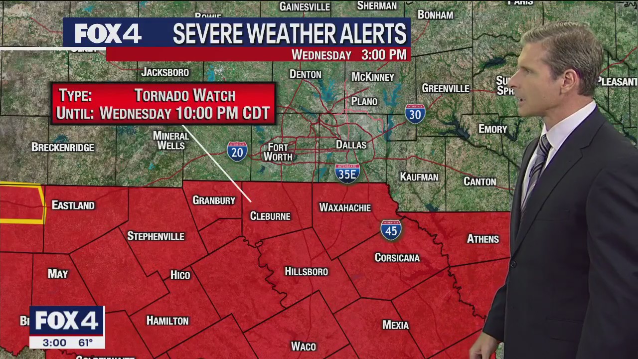 Dallas weather: April 26, 3 p.m. update