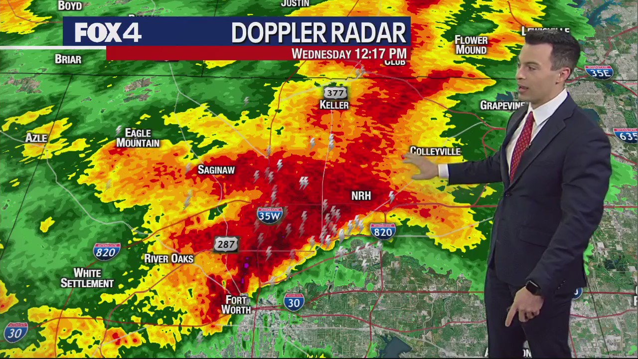 Dallas weather: April 26 afternoon forecast