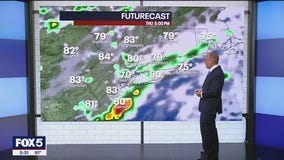 Thunderstorms on the way for the NYC area