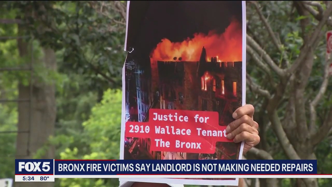 Bronx residents fight to get back into their apartments