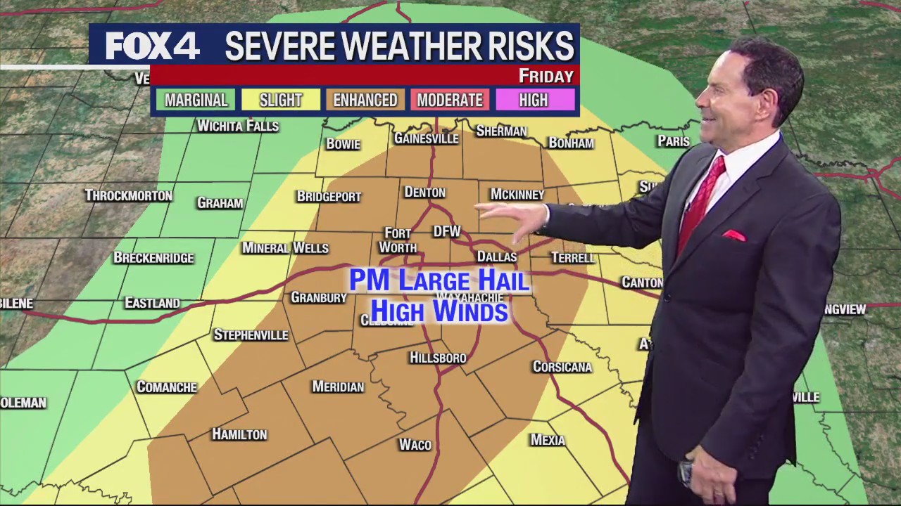Dallas weather: April 27 morning forecast