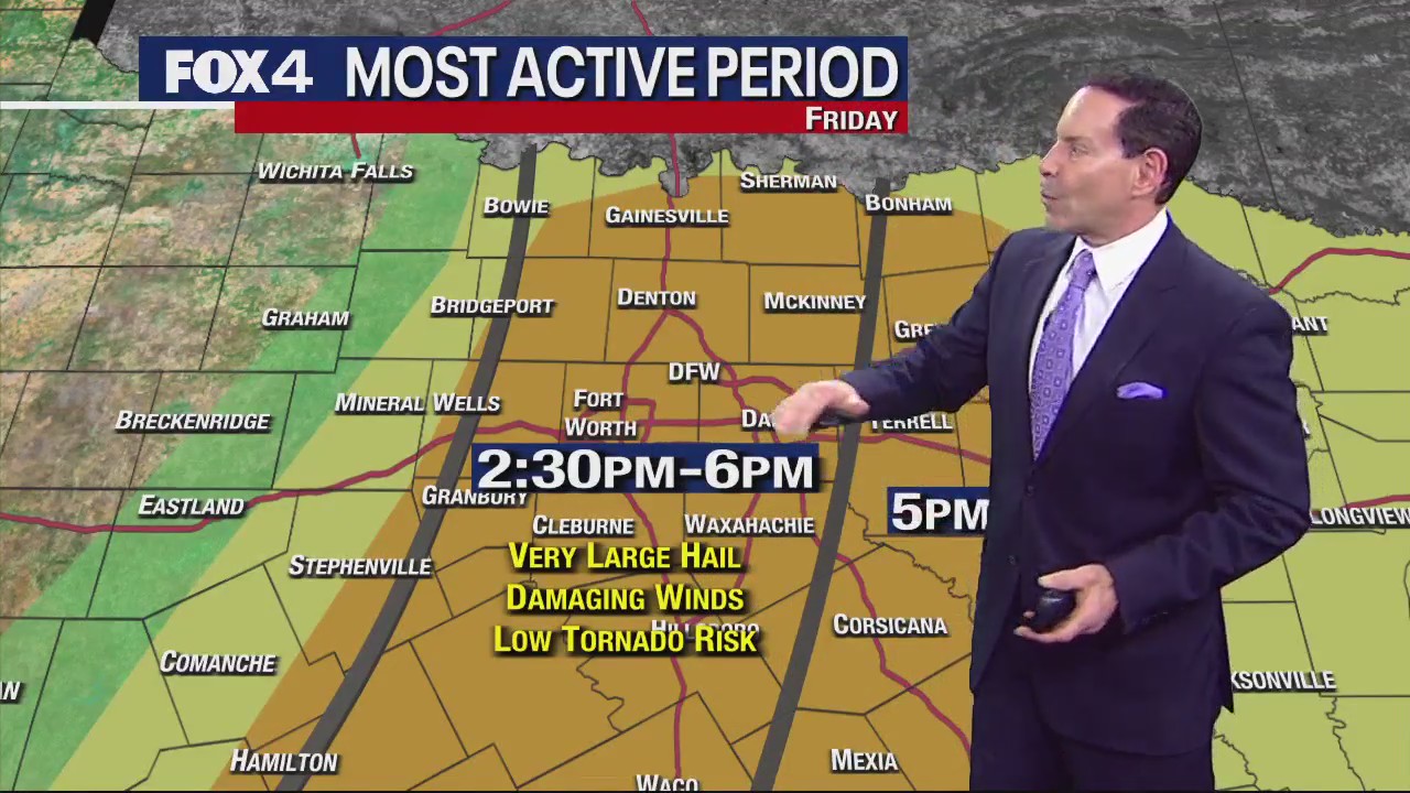 Dallas weather: April 28 morning forecast