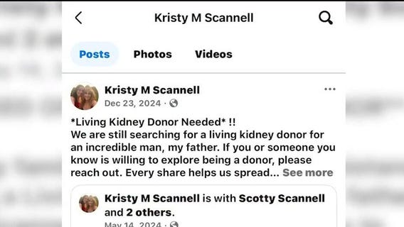 Long Island kidney recipient meets donor