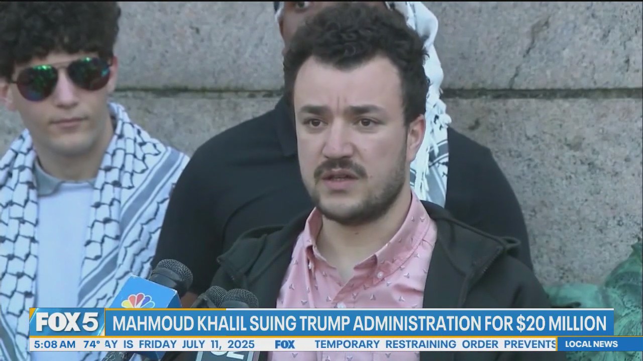 Mahmoud Khalil suing Trump Administration for $20 million