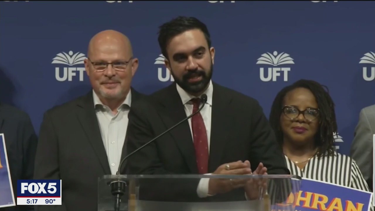 UFT endorses Zorhan Mamdani amid political tension over mayoral control