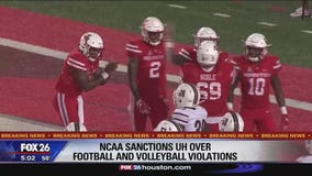 NCAA sanctions UH over football and volleyball violations