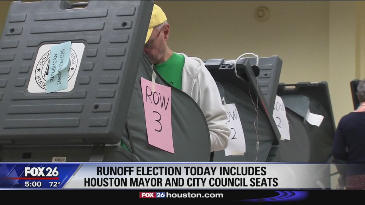 Runoff election Saturday includes Houston mayor and city council seats