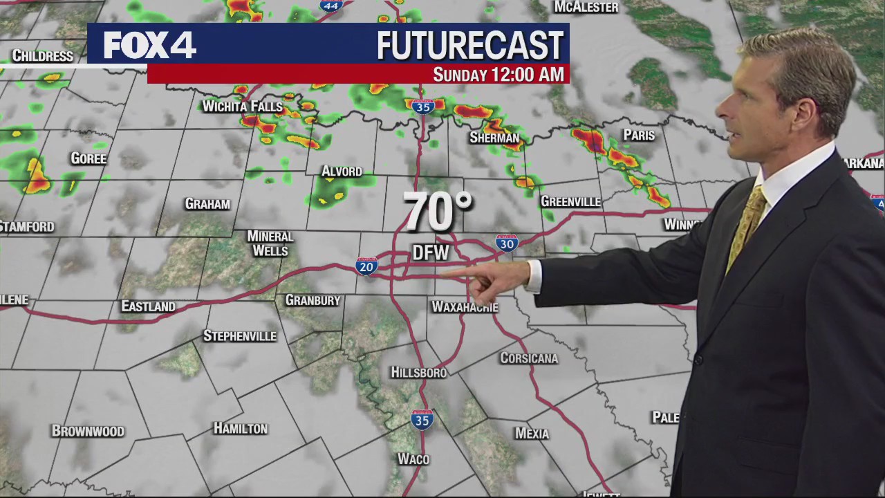 Dallas Weather: May 12 overnight forecast